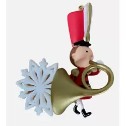 2020 Festive French Horn - Musical Toy Soldier
