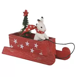 2020 Sledding Snow Bunny - Marjolein's Garden - 7th