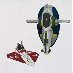 2022 Jango Fett™ and Obi-Wan Kenobi's Starfighter - Star Wars: Attack of the Clones™ - Mini