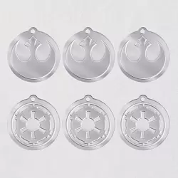 2022 The Rebel Alliance™ vs. The Galactic Empire™- Star Wars™ - Metal - Set of 6 Miniatures