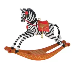 2022 Rocking Horse Memories -<B> Special Limited Edition</B> - Zebra
