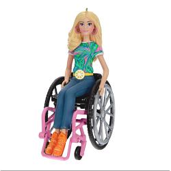 2023 Fashionista With Wheelchair Barbie™ Ornament