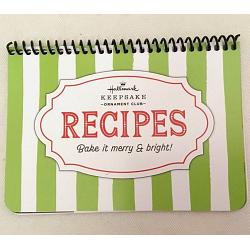 2025 Keepsake Ornament Club Recipe Book- <B>Club Exclusive</B> -