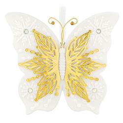 2026 10th Anniversary Brilliant Butterflies Porcelain and Metal Ornament<B> Club Exclusive </B>
