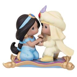 2026 Aladdin and Jasmine - Disney Precious Moments -<B>Limited Quantity</B> - Porcelain