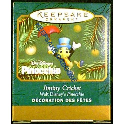 2001 Jiminy Cricket - Walt Disney's Pinocchio - Miniature