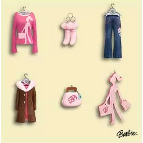 2006 Barbie Fashion Miniature Set
