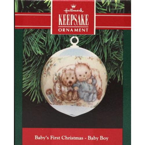 1991 Baby's First Christmas - Boy - DB
