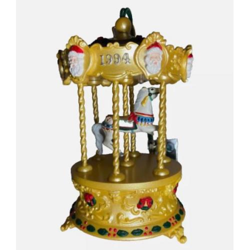 1994 Tobin Fraley Holiday Carousel #1 - Lights & Music - DB