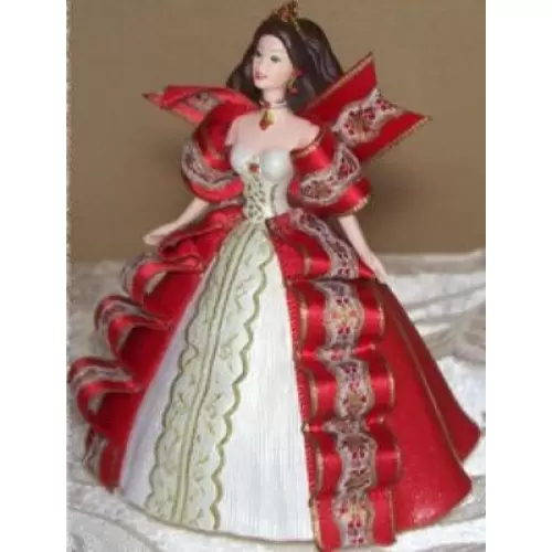 1997 Holiday Barbie 5th - Red Gown - NB