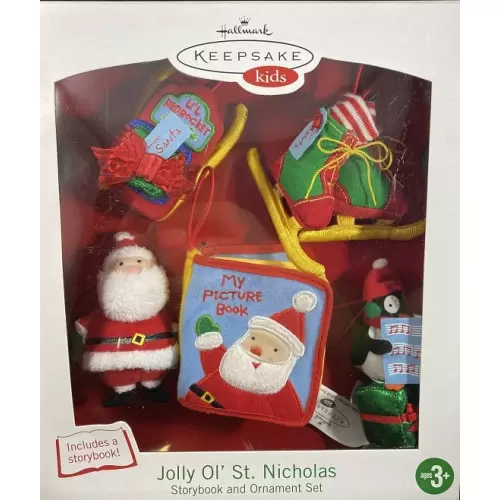 2004 Keepsake Kids  - Jolly Ol - St  Nicholas Storybook