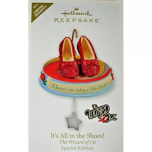 2011 It's All In The Shoes - Wizard of Oz - Ruby Slippers - Limited Edition