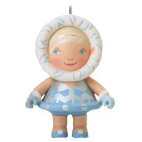 2012 Frosty Friends Mystery Ornament - Little Girl