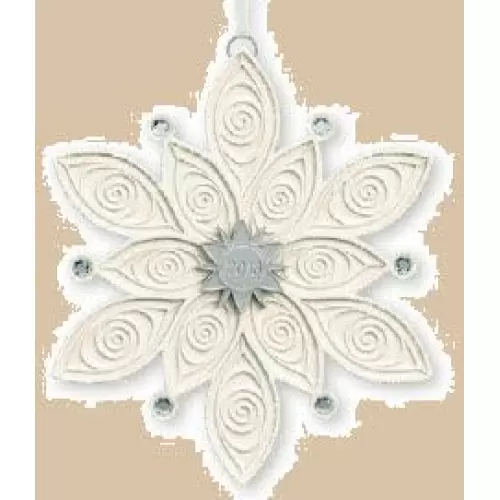 2013 Snowflake - Porcelain