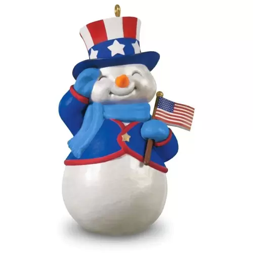 2016 Patriotic Snowman - American