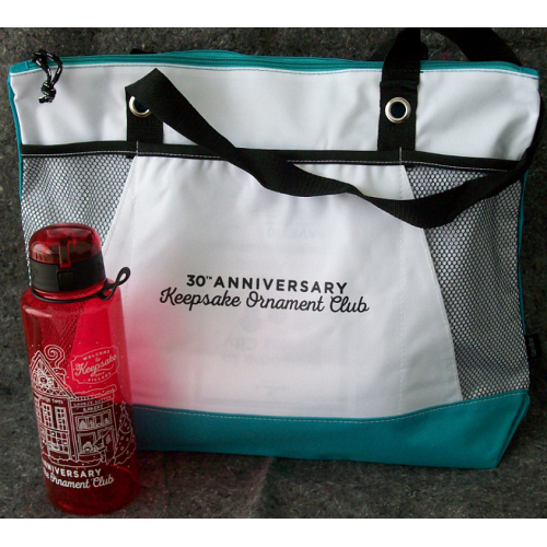 2017 Keepsake Village-Tote Bag - Water Bottle & Lanyard