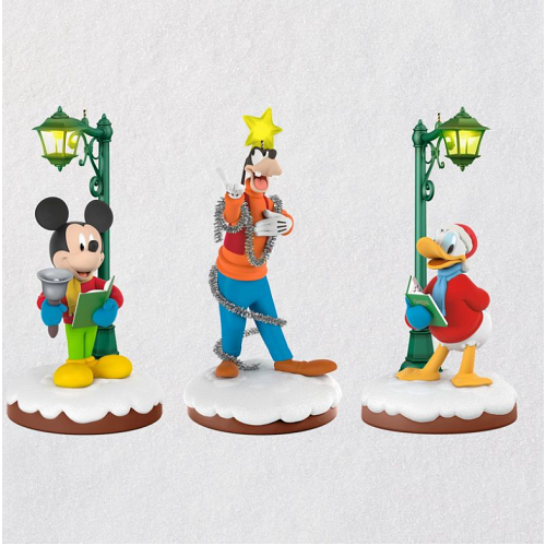 2018 Disney Christmas Carolers - Collectors Set -<B> Limited Edition</B> - Repaint