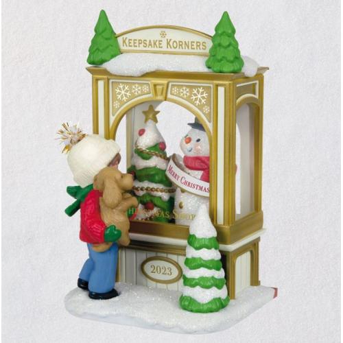 2023 Keepsake Korners - <B>KOC Member Exclusive</B> - Christmas Window 21st