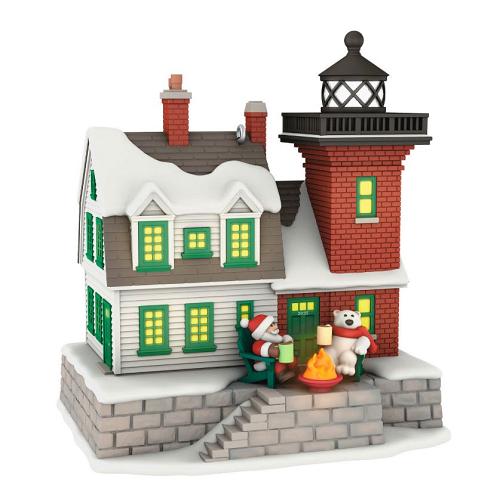 2025 Holiday Lighthouse - 14th in the Series - Lighted