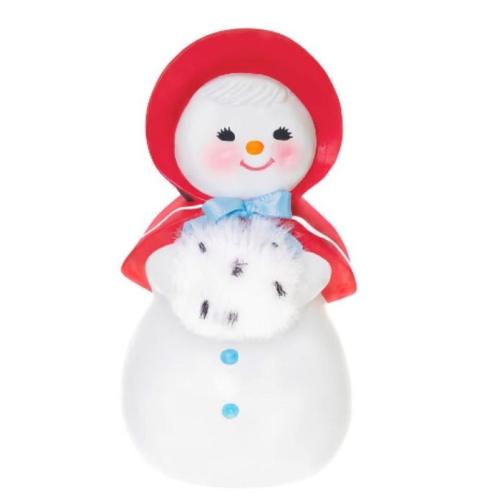 2025 Sweet Snow Girl - <B>Limited Quantity</B> - Porcelain & Fabric